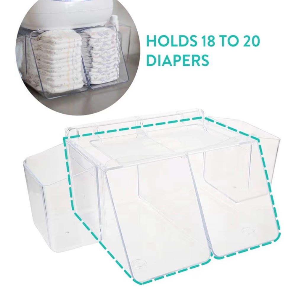 Clear Diaper Organizer